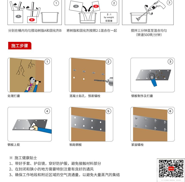 包钢陇西粘钢加固施工过程